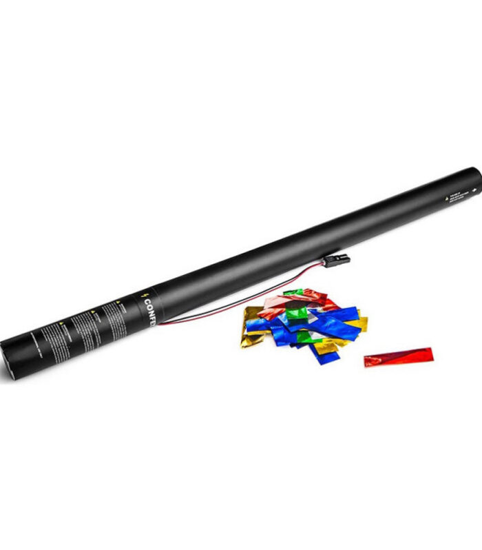 TCM FX - Elektromos Konfetti Ágyú 80cm - Többszínű Metallic